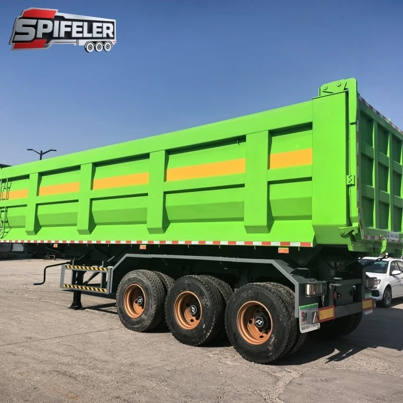 Heavy Duty Semi Trailer Dump Trailer high quality