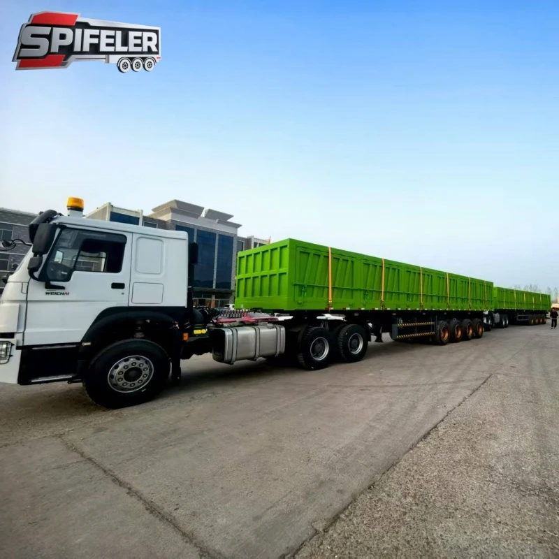 Trèilear Tipper Taobh Dleastanas Trom